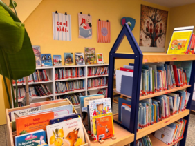 Neue Schulbibliothek - Bücherregal