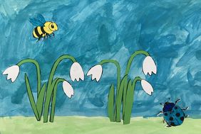 Frühblüher im Garten