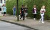 Schüler beim Sponsorenlauf
