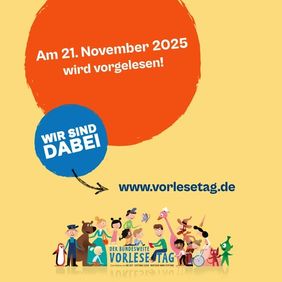 Plakat Vorlesetag 2025